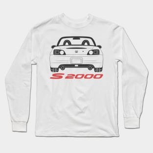 Honda S2000 "S2K Rear" (AP1) T-Shirt Long Sleeve T-Shirt